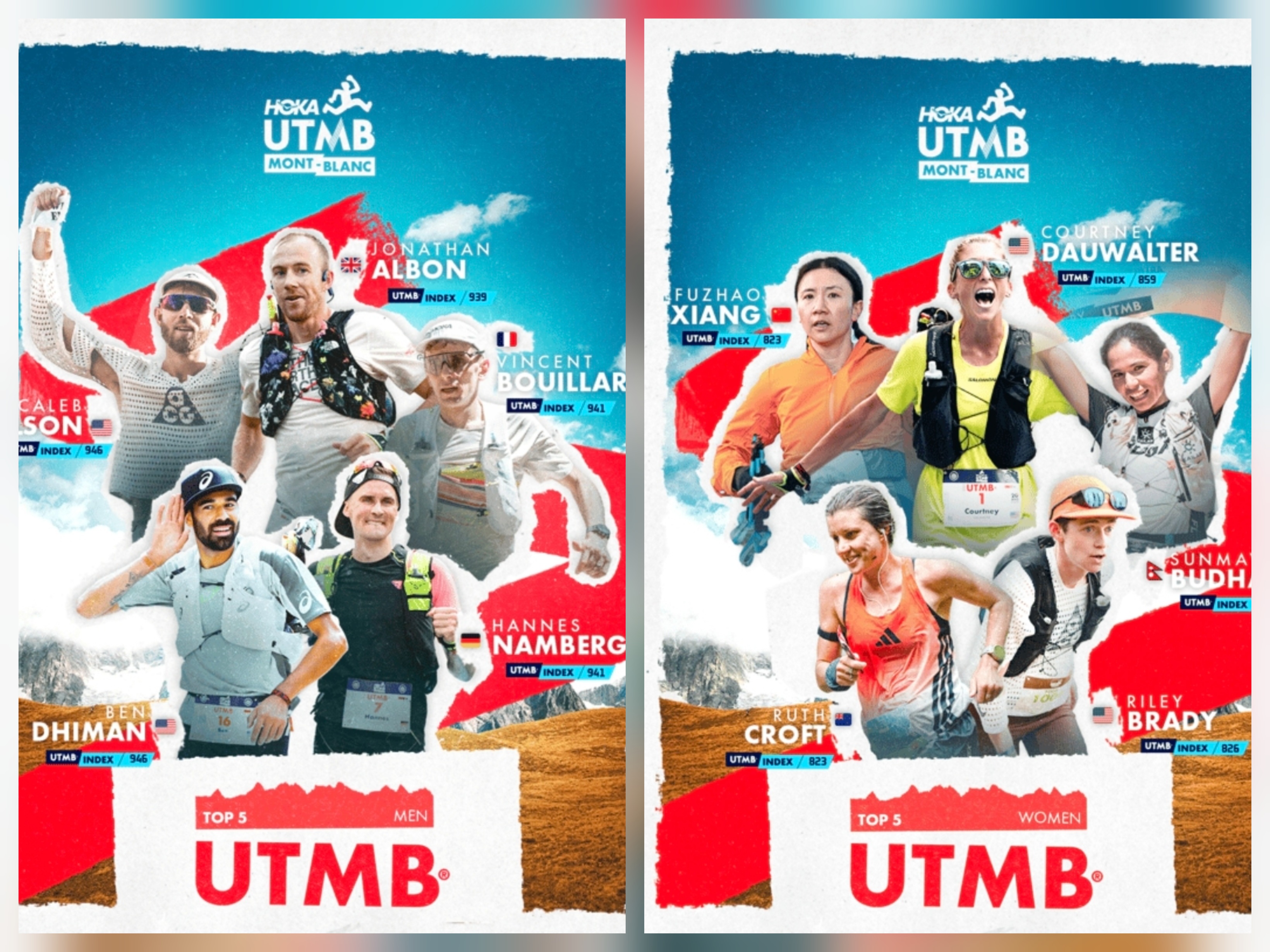 Top 5 favoris UTMB 2026