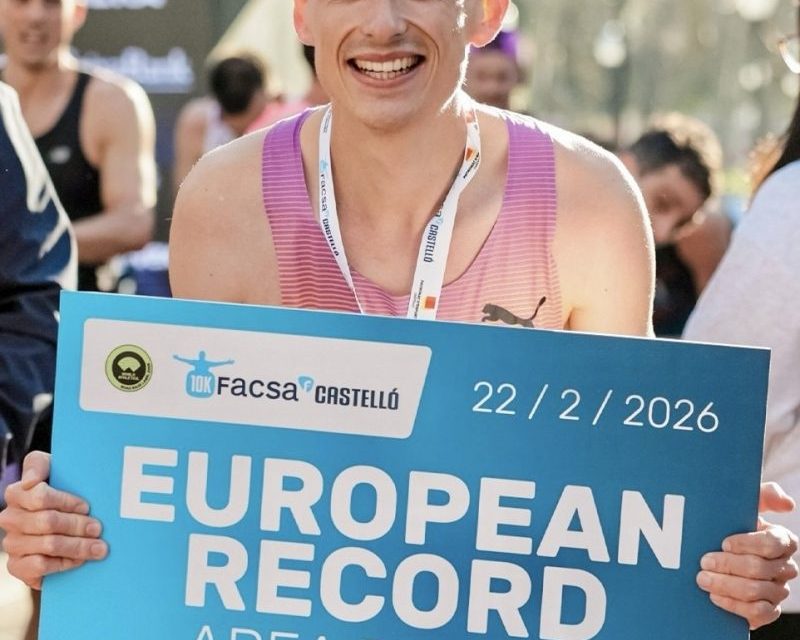 🏃 Yann SCHRUB bat le record d’Europe du 10 km !